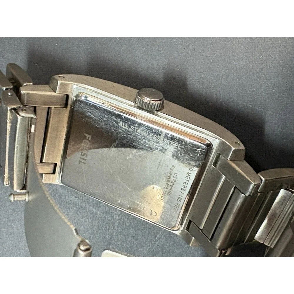 Fossil FS-4369 Men's Watch Stainless Steel Silver Analog Dail Wrist Watch